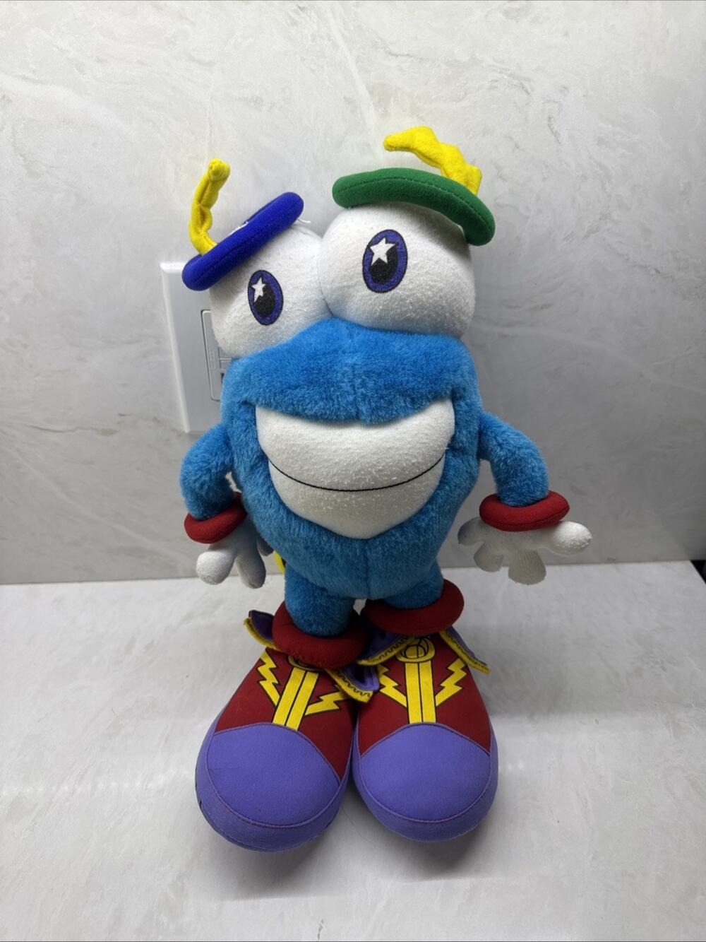 Vintage 1996 Atlanta OLYMPIC Games Official MASCOT IZZY Whatizit PLUSH Doll 13in